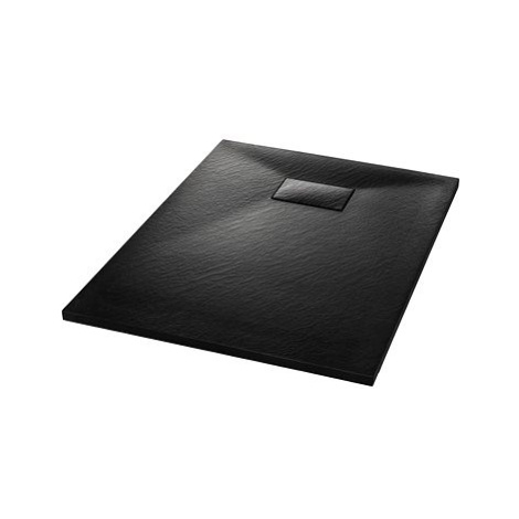 Sprchová vanička SMC černá 100 × 70 cm SHUMEE