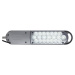 MAUL LED svítidlo, 5800 K, 21 LED diod, s upínací nohou, stříbrná