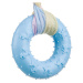 Reedog Ring, dentální gumová hračka pro štěňata - Modrá