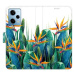 iSaprio flip pouzdro Exotic Flowers 02 pro Xiaomi Redmi Note 12 Pro 5G / Poco X5 Pro 5G