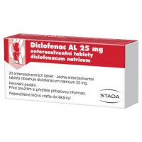 Diclofenac AL 25mg 20 tablet
