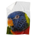 IMPAR Beránková deka Barevný papoušek, 150 × 120 cm
