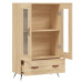 vidaXL Skříň highboard dub sonoma 69,5 x 31 x 115 cm kompozitní dřevo