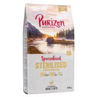 Výhodné balení Purizon 2 x 6,5 kg - Adult Sterilised kuře & ryba - bez obilnin