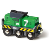 Brio 33214 elektrická nákladní lokomotiva zelená
