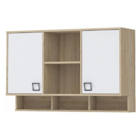 Závesná skříňka Kiki MRS-BK/KI-15 beech/white BAUMAX