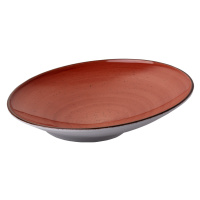 Talíř na těstoviny Curve 30 cm červený - Hotel Inn Chic barevný - 492153