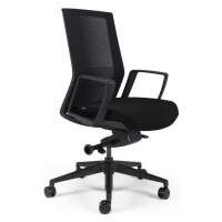 Kancelářská ergonomická židle BESTUHL S27 BLACK — více barev, snímatelný potah Černá