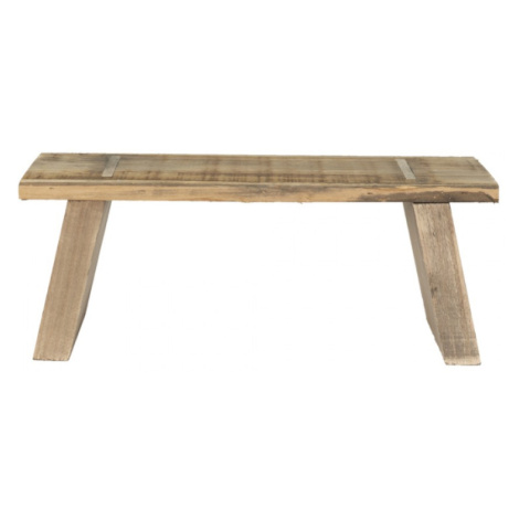 Dřevěný dekorační antik stolík na rostliny – 46x17x19 cm Clayre &amp; Eef