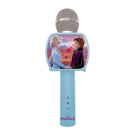 Lexibook Bezdrátový karaoke mikrofon Disney Frozen s vestavěným reproduktorem a měničem hlasu