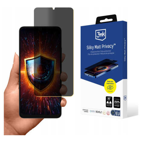 Fólie privatizační na displej pro Ulefone Note 20 Pro 3mk Silky Matt Privacy