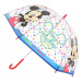 Deštník dětský Disney Mickey Mouse 70x70x64cm průhledný manuální