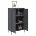 vidaXL Skříň highboard antracitová 68 x 39 x 113 cm ocel