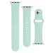 Set silikonových řemínků FIXED Silicone Strap pro Apple Watch 42/44/45 mm, světle tyrkysová