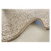 BT Carpet - Hanse Home koberce Ložnicová sada Wolly 102842 Beige Brown - 2 díly: 67x140, 67x250 