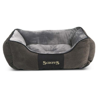 Tmavě šedý plyšový pelíšek pro psa 10x50 cm Scruffs Chester S – Plaček Pet Products