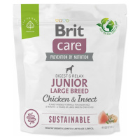 Krmivo Brit Care Dog Sustainable Junior Large Breed Chicken & Insoct 1kg