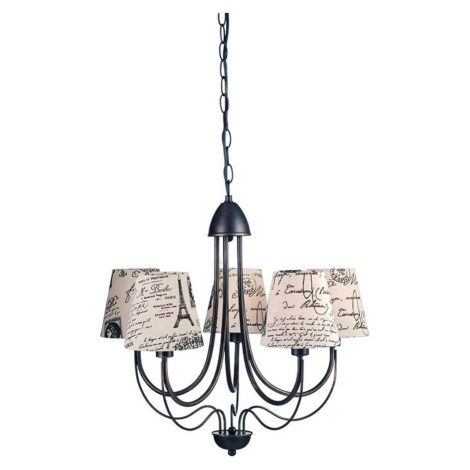 ACA Lighting Textile závěsné svítidlo DL11815PB