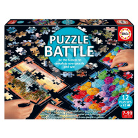 Puzzle Battle Cestování Travel Educa 12 druhů puzzle 504 dílků a 12 karet s obrázky od 7 let