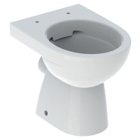 Geberit Selnova - Stojící WC, zadní odpad, Rimfree, bílá 500.480.01.7