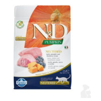 N&D Pumpkin CAT Neutered Lamb & Blueberry 300g sleva