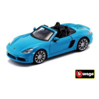 Bburago 1:24 Porsche 718 Boxster Blue