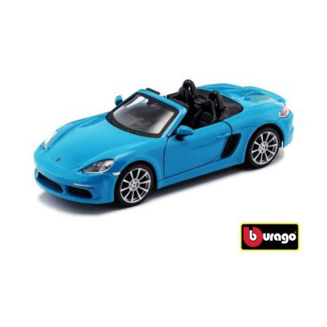 Bburago 1:24 Porsche 718 Boxster Blue