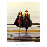 Umělecký tisk Jack Vettriano - The Road To Nowhere, 40x50 cm