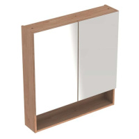 Zrcadlová skříňka Geberit Selnova 78,8x85 cm lamino ořech hickory světlý 501.271.00.1
