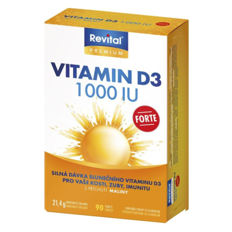 Revital Vitamin D3 Forte 1000 IU 90 tablet