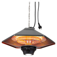 Blumfeldt Heat Hexa, infračervený ohřívač, 800/1200 W, halogen, IP34, LED, bronzový