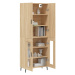 vidaXL Skříň highboard dub sonoma 69,5 x 34 x 180 cm kompozitní dřevo