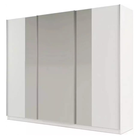 Šatní skříň Praga 250cm Bílá BAUMAX