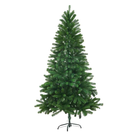 vidaXL Umělý vánoční stromek s realistickým jehličím 150 cm zelený