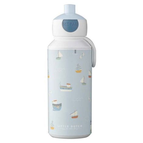 Dětská lahev v bílé a světle modré barvě 400 ml Sailors bay – Mepal Rosti Mepal