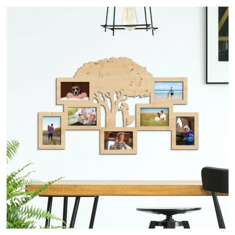 Strom s rámečky na fotky na zeď DUBLEZ