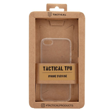 Tactical TPU pouzdro Apple iPhone 5/5S/SE 8596311026973 Čirá