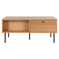 Konferenční stolek s deskou v dubovém dekoru v přírodní barvě 50x100 cm Kyoto – House Nordic