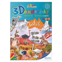 3D omalovánky Austrálie