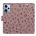 iSaprio Flip pouzdro Heart Dark 02 pro Xiaomi Redmi Note 12 Pro 5G / Poco X5 Pro 5G