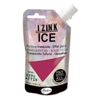 Poloprůhledná barva Izink Ice 80 ml - framboise malinová Aladine
