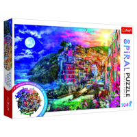 Trefl Spiral Puzzle Kouzelný záliv, Cinque Terre / 1040 dílků - Trefl