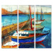 Obrazy v sadě 3 ks 20x50 cm Sailing – Wallity