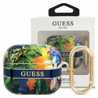 Guess Pouzdro Case Kryt Obal Pouzdro Pro Airpods 3 Cover Modré