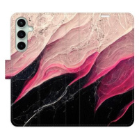 iSaprio flip pouzdro BlackPink Marble pro Samsung Galaxy S23 FE