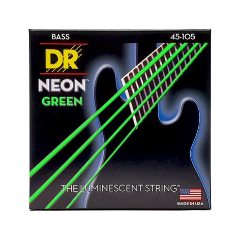 DR Strings Neon Green NGB-45