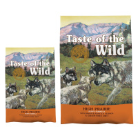 Taste of the Wild granule, 12,2 + 2 kg zdarma! - High Prairie Puppy