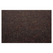 Betap koberce AKCE: 200x230 cm SUPER CENA: Hnědý výstavový koberec Budget metrážní - Bez obšití 