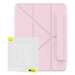 Baseus Minimalistické magnetické pouzdro pro Pad Air4/Air5 10,9″/Pad Pro 11″ (baby pink)