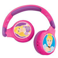 Lexibook Princezny Sluchátka 2v1 Bluetooth® s bezpečnou hlasitostí pro děti